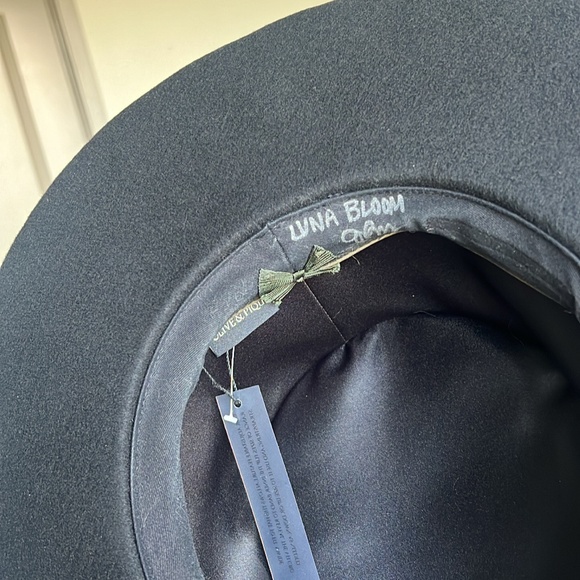 Luna Bloom skeleton design painted hat - Picture 2 of 2